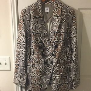 NWOT cabi python jacket size 12